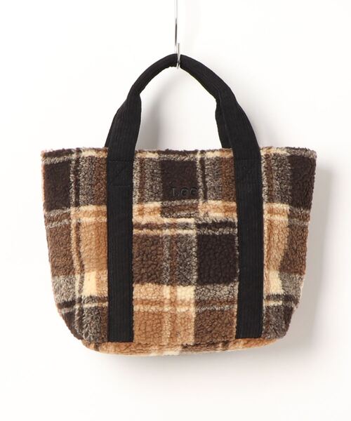 Lee（リー）の「【Lee】ボアトートバッグ（トートバッグ・レディース・ベージュ/グレー/オフホワイト・ONE SIZE）」の8枚目の写真