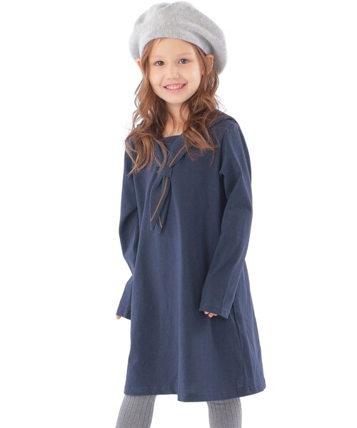 SHIPS（シップス）の「SHIPS KIDS:ベレー帽（ハンチング/ベレー帽・キッズ・ブラック/ベージュ/グレー・ONE SIZE）」の5枚目の写真