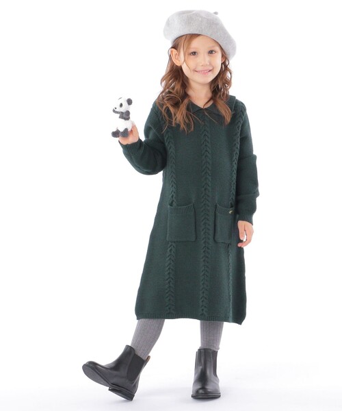 SHIPS（シップス）の「SHIPS KIDS:ベレー帽（ハンチング/ベレー帽・キッズ・ブラック/ベージュ/グレー・ONE SIZE）」の8枚目の写真