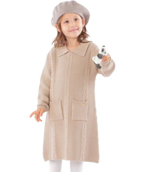 SHIPS（シップス）の「SHIPS KIDS:ベレー帽（ハンチング/ベレー帽・キッズ・ブラック/ベージュ/グレー・ONE SIZE）」の14枚目の写真