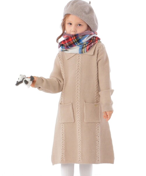 SHIPS（シップス）の「SHIPS KIDS:ベレー帽（ハンチング/ベレー帽・キッズ・ブラック/ベージュ/グレー・ONE SIZE）」の16枚目の写真