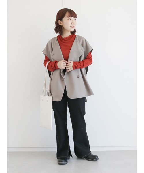 ehka sopo（エヘカソポ）の「ダブルブレストベスト（ベスト）」 - WEAR