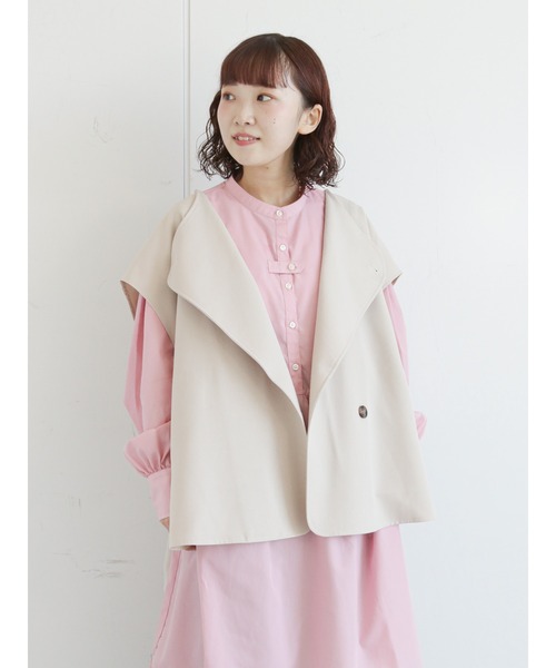 ehka sopo（エヘカソポ）の「ダブルブレストベスト（ベスト）」 - WEAR