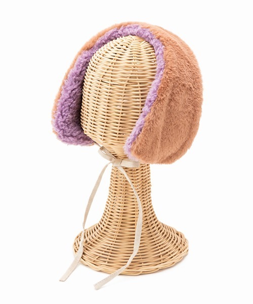 Casselini（キャセリーニ）の「Casselini(キャセリーニ)リバーシブルイヤマフ（マフラー・レディース・ブラック/ライトグレー/ブラウン/アニマル・FREE）」の11枚目の写真