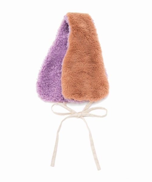 Casselini（キャセリーニ）の「Casselini(キャセリーニ)リバーシブルイヤマフ（マフラー・レディース・ブラック/ライトグレー/ブラウン/アニマル・FREE）」の6枚目の写真