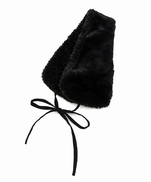 Casselini（キャセリーニ）の「Casselini(キャセリーニ)リバーシブルイヤマフ（マフラー・レディース・ブラック/ライトグレー/ブラウン/アニマル・FREE）」の15枚目の写真