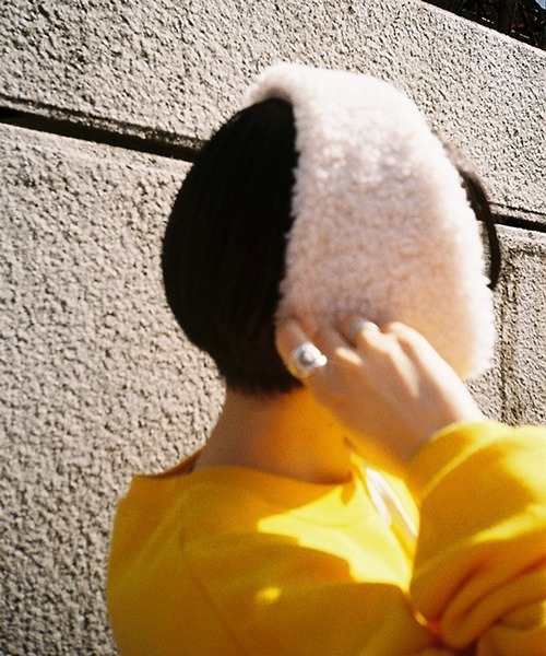 Casselini（キャセリーニ）の「Casselini(キャセリーニ)リバーシブルイヤマフ（マフラー・レディース・ブラック/ライトグレー/ブラウン/アニマル・FREE）」の8枚目の写真