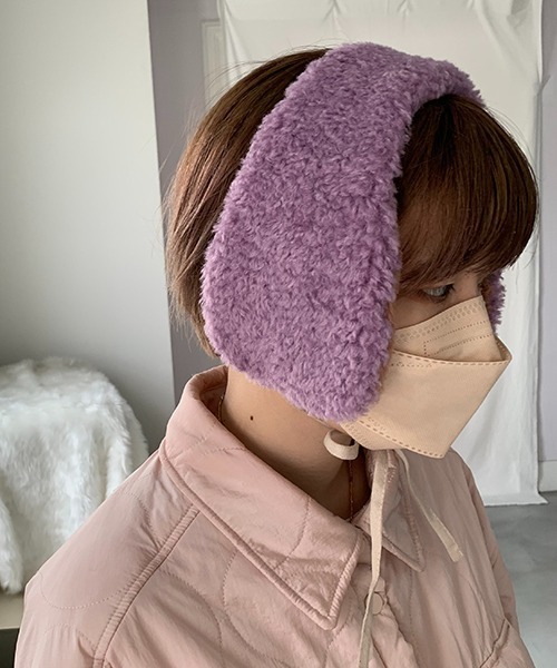 Casselini（キャセリーニ）の「Casselini(キャセリーニ)リバーシブルイヤマフ（マフラー・レディース・ブラック/ライトグレー/ブラウン/アニマル・FREE）」の18枚目の写真