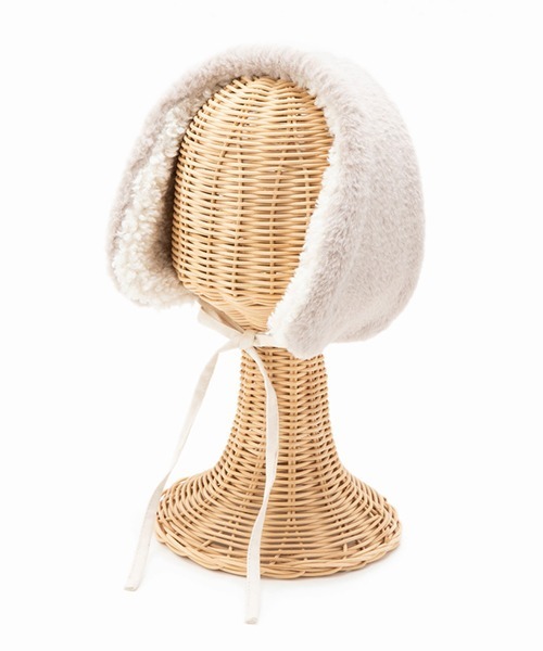 Casselini（キャセリーニ）の「Casselini(キャセリーニ)リバーシブルイヤマフ（マフラー・レディース・ブラック/ライトグレー/ブラウン/アニマル・FREE）」の20枚目の写真