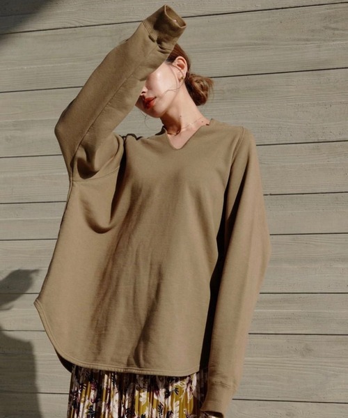 CISLYS（シスリス）の「【CISLYS】cut over 2way tops（Tシャツ  