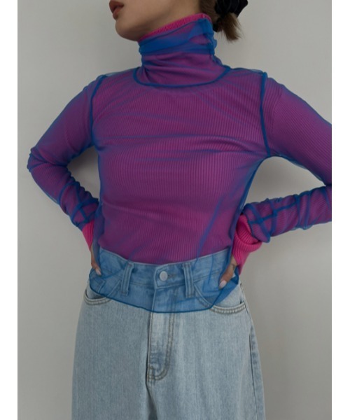 AMAIL(アマイル)の「Suke standard cloth(シャツ/ブラウス・レディース・ブルー/ブラック/ピンク・FREE)」の11枚目の写真