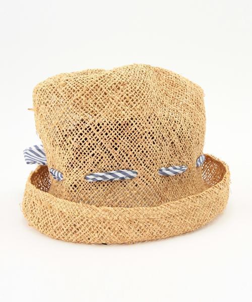 Demi-Luxe BEAMS(デミルクス ビームス)の「KIJIMA TAKAYUKI / リボン ハット(ハット・レディース・オリーブ/その他1・ONE SIZE)」の11枚目の写真