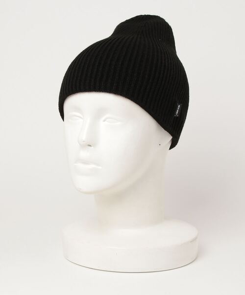 Whimsy（ウィムジー）の「WHIMSY /SINGLE BEANIE BLACK（ニット