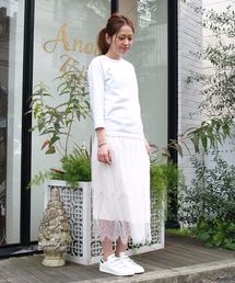 Another Edition | レースロングスカートⅡ/ AEFC LACE LONG SK Ⅱ(スカート)