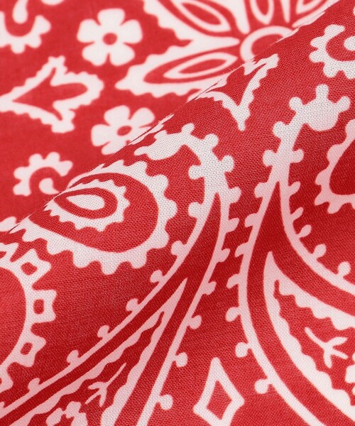 SHIPS(シップス)の「ELEPHANT BRAND: バンダナ スカーフ(バンダナ/スカーフ・メンズ・ホワイト/ネイビー/レッド・ONE SIZE)」の4枚目の写真