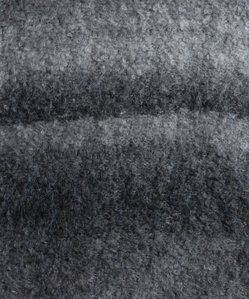 Adoon plain（アドーンプレーン）の「【Adoon plain】グラデーションルーズニット（ニット/セーター・メンズ・ブラック/パープル系/ブラウン・MEDIUM/LARGE）」の15枚目の写真