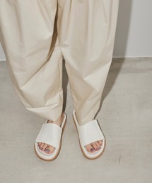 TODAYFUL | レザースライドサンダル(サンダル)