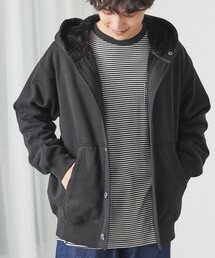 裏シャギーフリースパーカー