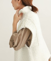 ハンドニットベスト