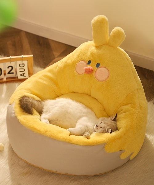 モコモコ雛ペットクッション(ペット用クッション/マット)|aimoha(アイモハ) モコモコ雛ペットクッション(ペット用クッション/マット)|aimoha(アイモハ)