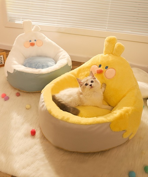 モコモコ雛ペットクッション(ペット用クッション/マット)|aimoha(アイモハ) モコモコ雛ペットクッション(ペット用クッション/マット)|aimoha(アイモハ)