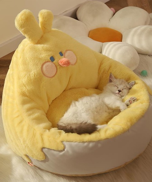 モコモコ雛ペットクッション(ペット用クッション/マット)|aimoha(アイモハ) モコモコ雛ペットクッション(ペット用クッション/マット)|aimoha(アイモハ)