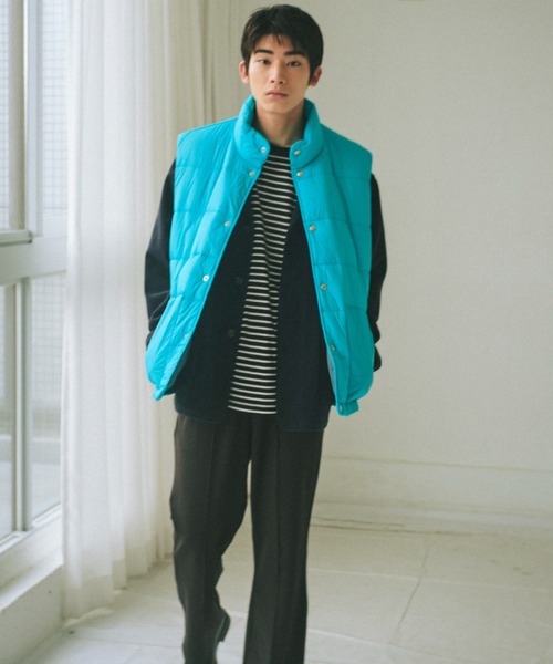 WHIMSIC(ウィムジック)の「【WHIMSIC】レトロパディングベスト(ベスト・メンズ・ブラック/グリーン/イエロー/パープル/オレンジ/ブルー・FREE)」の17枚目の写真