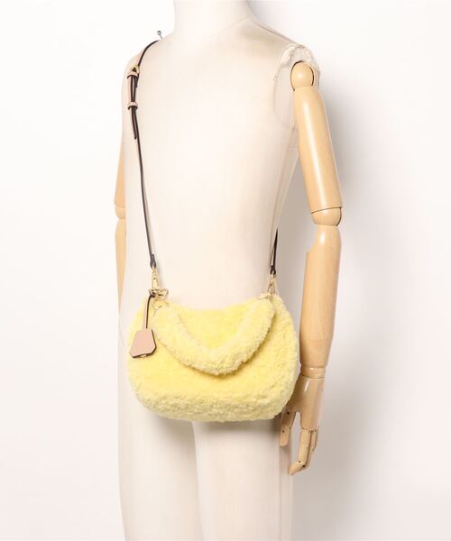 Samantha Thavasa（サマンサタバサ）の「ソフトファー ショルダーバッグ（ショルダーバッグ・レディース・イエロー/ブラウン/グレイッシュベージュ/ライトブルー/その他1・FREE）」の17枚目の写真