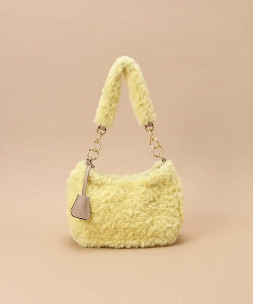 Samantha Thavasa（サマンサタバサ）の「ソフトファー ショルダーバッグ（ショルダーバッグ・レディース・イエロー/ブラウン/グレイッシュベージュ/ライトブルー/その他1・FREE）」の19枚目の写真