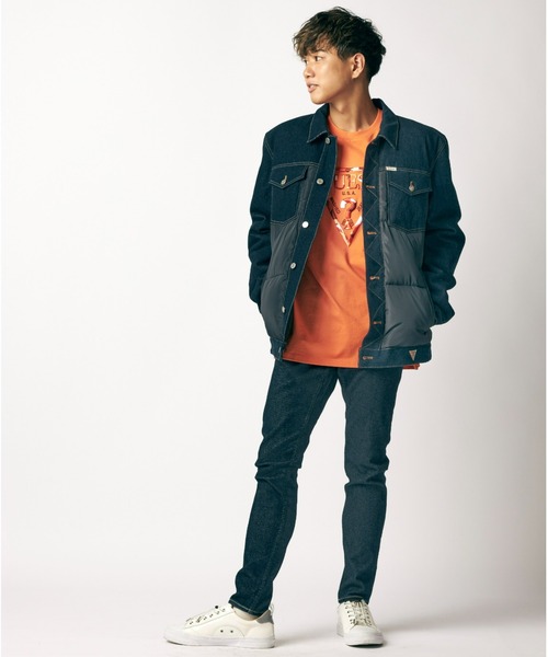 Guess（ゲス）の「Chris Denim Pants（デニムパンツ・メンズ・インディゴブルー・29inch/30inch/31inch/32inch）」の6枚目の写真