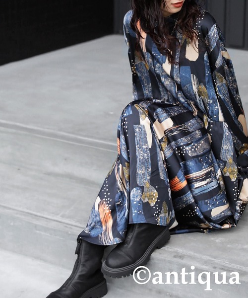 antiqua（アンティカ）の「フロントジップブーツ（ブーツ・レディース・ブラック/ブラウン系その他・37/38/39/40/41）」の18枚目の写真