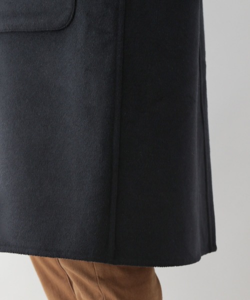 GLOBAL WORK（グローバルワーク）の「ウールリバーBIGチェスター/281847（チェスターコート・メンズ・カーキ/ダークブラウン/ダークブルー・MEDIUM/LARGE/SMALL）」の22枚目の写真