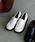 Flugge�i�t���b�W�[�j�́usquare toe loafer/�X�N�G�A�g�D���[�t�@�[�i���[�t�@�[�j�v�b�z���C�g