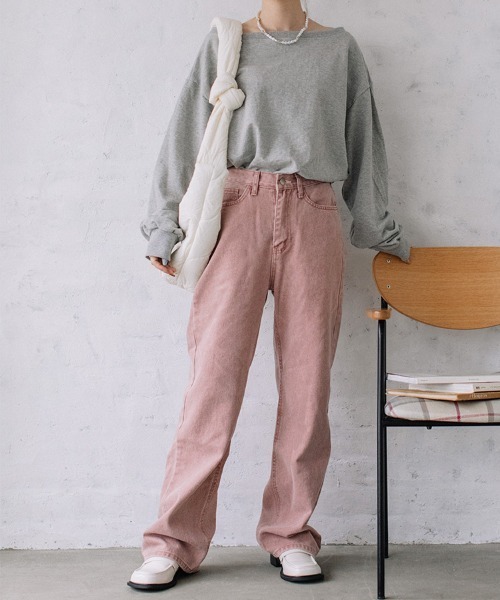 Flugge(フラッジー)の「square toe loafer/スクエアトゥローファー(ローファー・レディース・ホワイト/ブラック・23cm/23.5cm/24cm/24.5cm)」の4枚目の写真