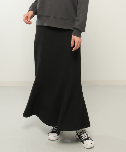ikka(イッカ)の「マーメイドスカート(スカート・レディース・ブラック/ベージュ/その他1・M/L)」の2枚目の写真