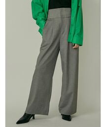 EMODA | スーパーハイウエストストレートパンツ(その他パンツ)