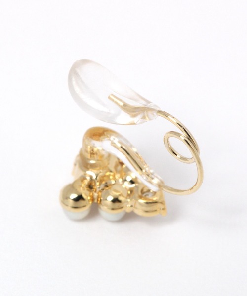studio CLIP(スタディオクリップ)の「【daily CLIP】クリスタルループフィットパール(イヤリング・レディース・その他1/その他2・FREE)」の4枚目の写真