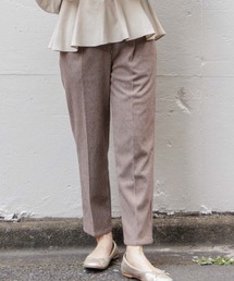 flower | シェイプチェックパンツ(スラックス)