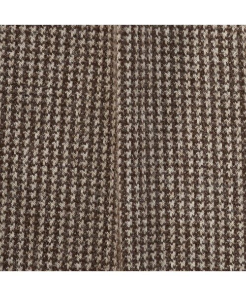 flower(フラワー)の「シェイプチェックパンツ(スラックス・レディース・ブラウン/ベージュ・FREE)」の6枚目の写真