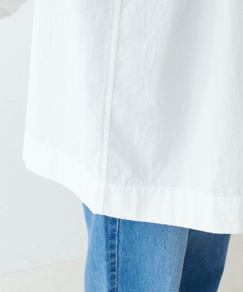 PUAL CE CIN（ピュアルセシン）の「レースシャーリングブラウス（シャツ/ブラウス・レディース・オフホワイト/ブラック・FREE）」の20枚目の写真