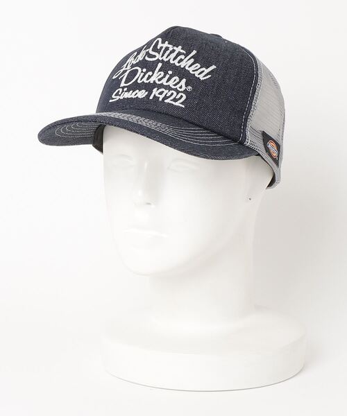 Dickies(ディッキーズ)の「【DICKIES/ディッキーズ】American casual mesh CAP B アメリカンカジュアルメッシュキャップB(キャップ・レディース・ブラック/ホワイト/インディゴブルー/ネイビー・FREE)」の9枚目の写真