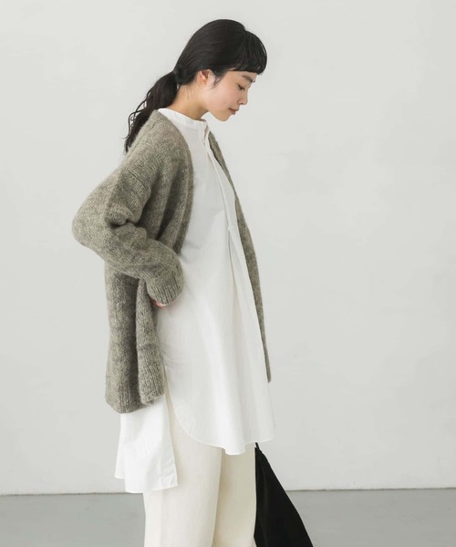 かぐれ（カグレ）の「コットンチュニックシャツ（シャツ