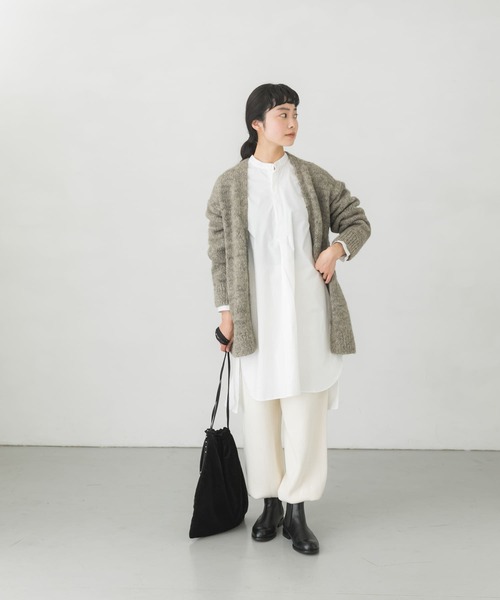 かぐれ（カグレ）の「コットンチュニックシャツ（シャツ/ブラウス