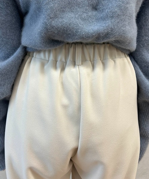 CAPRICIEUX LE'MAGE（カプリシューレマージュ）の「カットジョーゼットパンツ（その他パンツ・レディース・ホワイト系その他/ベージュ/ブラック・36/38）」の21枚目の写真