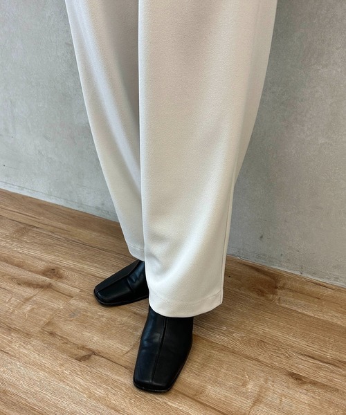 CAPRICIEUX LE'MAGE（カプリシューレマージュ）の「カットジョーゼットパンツ（その他パンツ・レディース・ホワイト系その他/ベージュ/ブラック・36/38）」の12枚目の写真