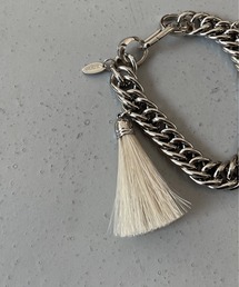 アクセサリー TOGA ARCHIVES l fringe bangle set TOGA ARCHIVES Metal Fringe Bangle Set - Silver | THEROOM