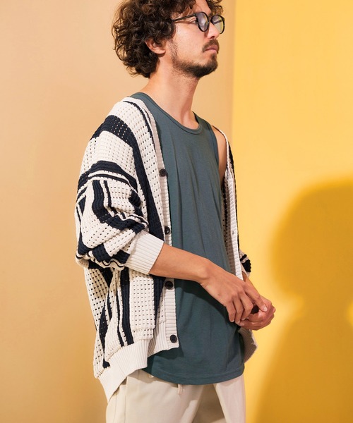 ANGENEHM(アンゲネーム)の「mta491-Hem Round Long Length Tank top (MADE IN JAPAN) タンクトップ(タンクトップ・メンズ・ブラック/ホワイト/グレー・M/L)」の6枚目の写真