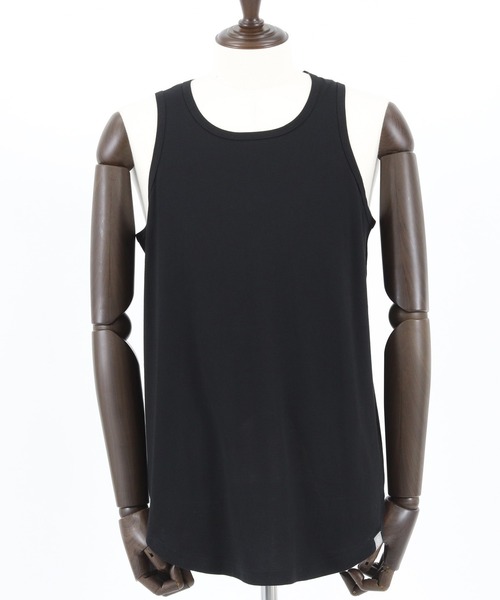 ANGENEHM(アンゲネーム)の「mta491-Hem Round Long Length Tank top (MADE IN JAPAN) タンクトップ(タンクトップ・メンズ・ブラック/ホワイト/グレー・M/L)」の20枚目の写真