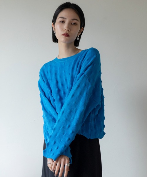 Vネックストライプショートトップス リゾート ビーチ クールトリコットショートトップス｜BIGI online store - ビギ