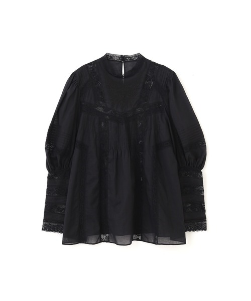 JILL STUART(ジルスチュアート)の「◆レースピンタックブラウス(シャツ/ブラウス・レディース・ホワイト/ブラック・FREE)」の9枚目の写真